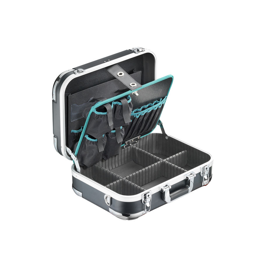 technocraft ABS-Werkzeugkoffer PRO CHROME leer