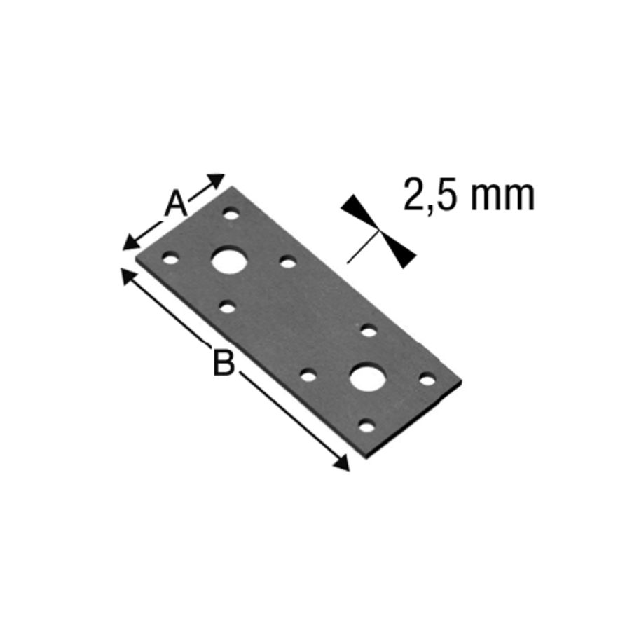 SST Flachverbinder Typ FLV Stahl feuerverzinkt FLV