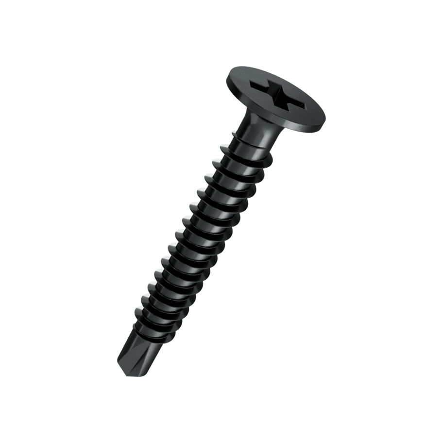 Schnellbauschrauben Trompetenkopf St phos schwarz MF