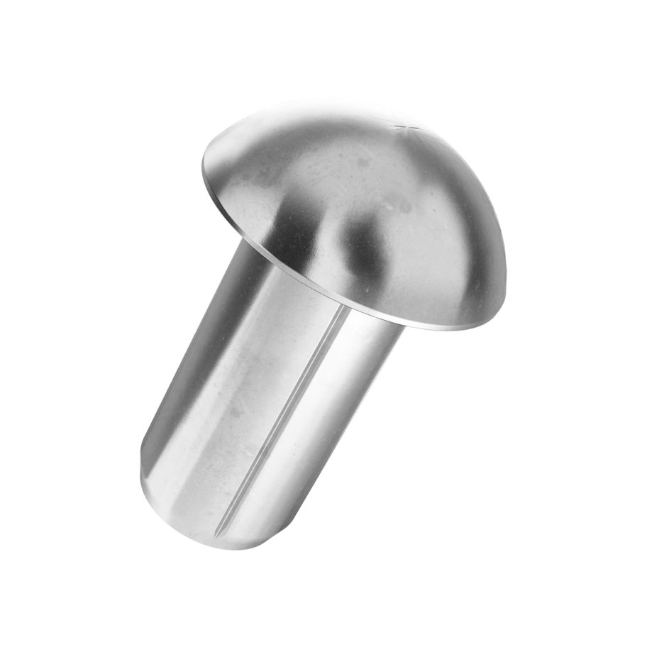 Halbrundkerbnägel DIN 1476-rostfrei A2