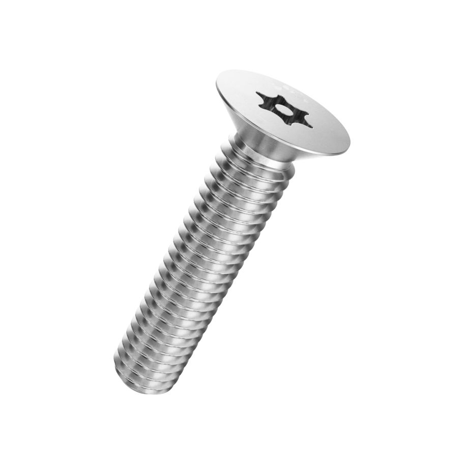 Senk-Sicherheitsschrauben RESISTORX-rostfrei A2