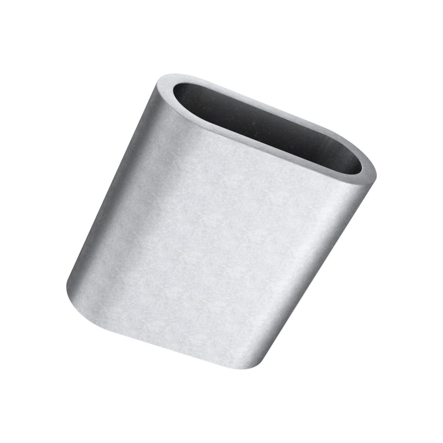 Fune metallica zincata con anima in fibra 2,5 mm