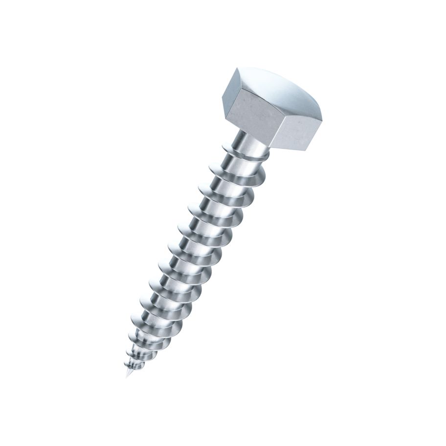 Sechskant-Blechschrauben DIN 7976C-Stahl znb