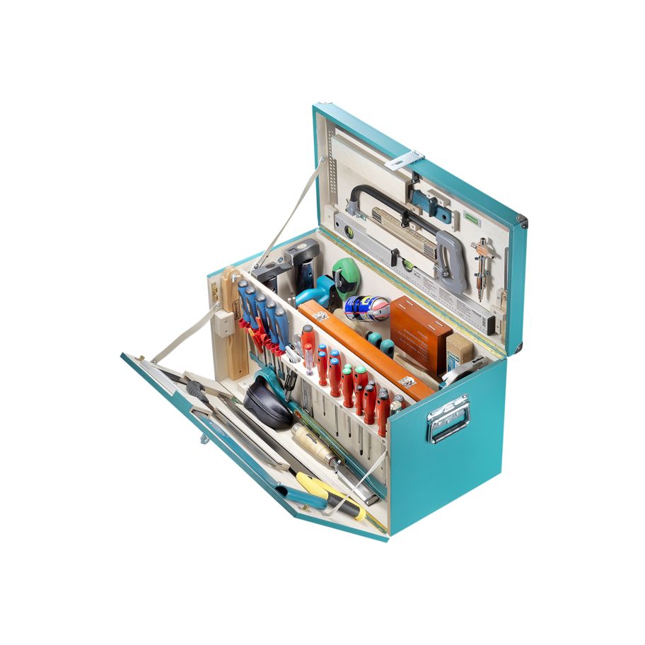 technocraft Zimmerei-Werkzeugkiste MASSIV