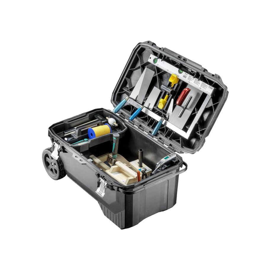 technocraft Maurer-Werkzeugkiste MOBIL 42-tlg, GOSSAU