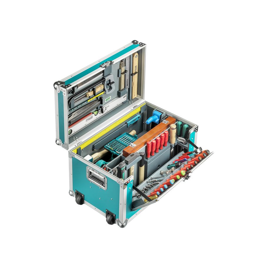 technocraft Zimmerei-Werkzeugkiste CARPENTER PRO 184-tlg