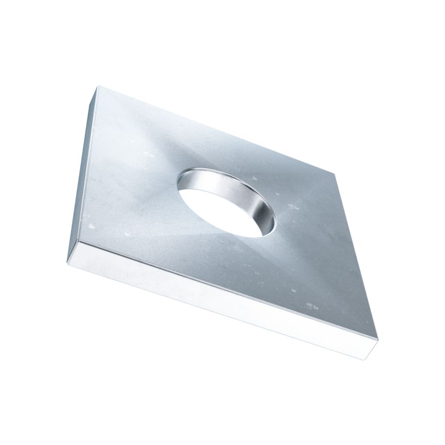 Scheiben vierkant vorwiegend für Holzkonstruktionen DIN 436-Stahl znb