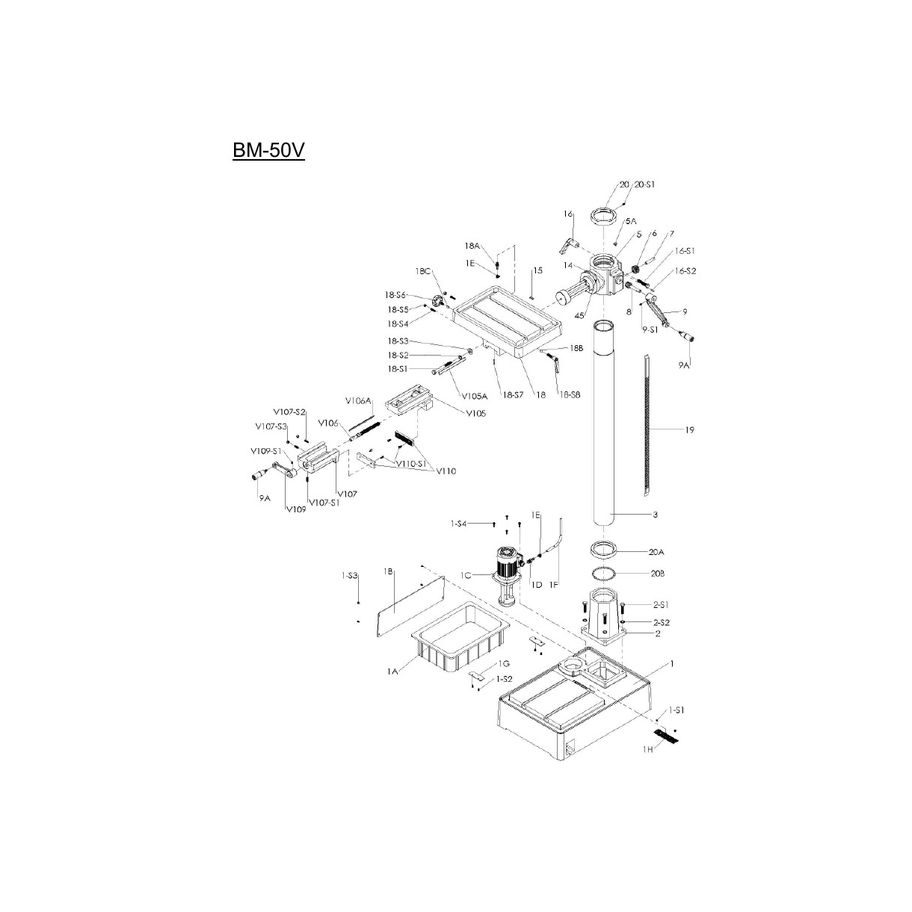 ALDURO Abdeckungs-Satz BM-50V