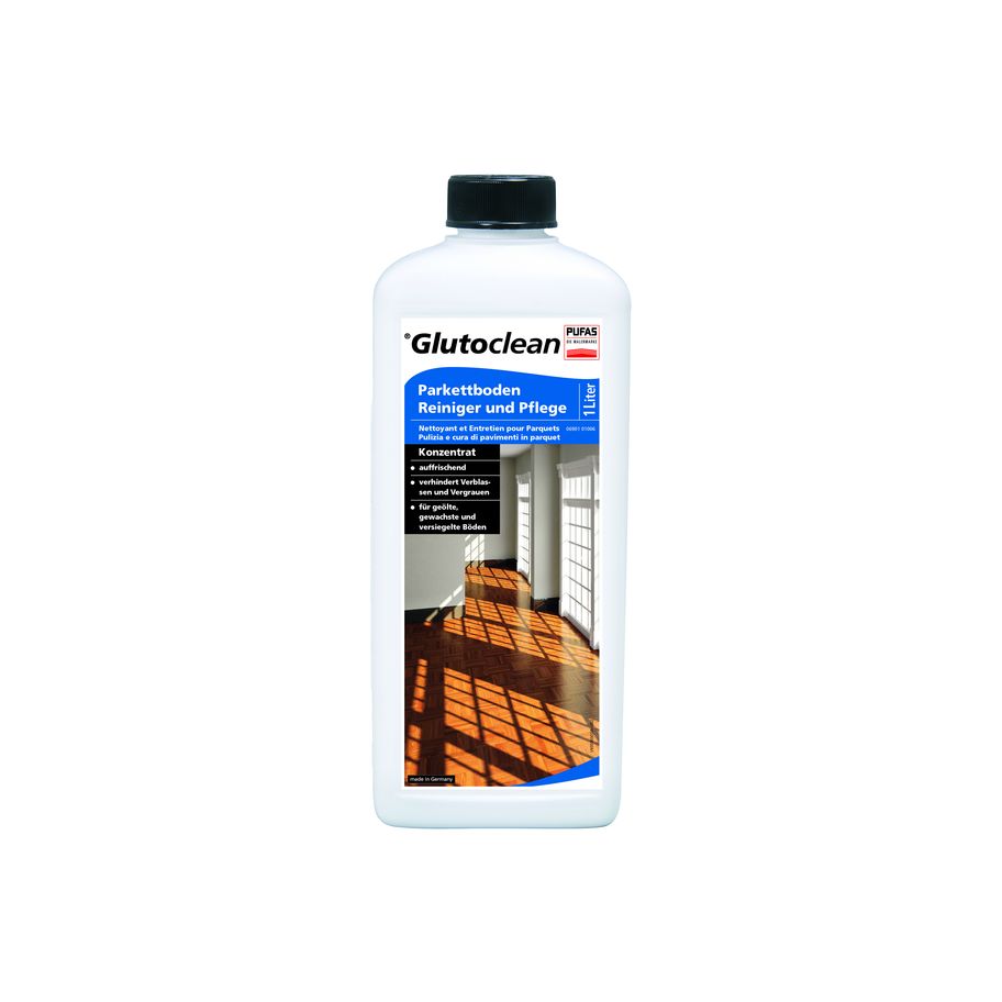 Glutoclean Parkettboden Reiniger + Pflege 1 l