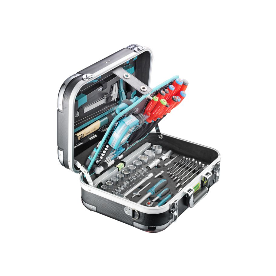 technocraft ABS-Werkzeugkoffer PRO CHROME Premium 152-tlg