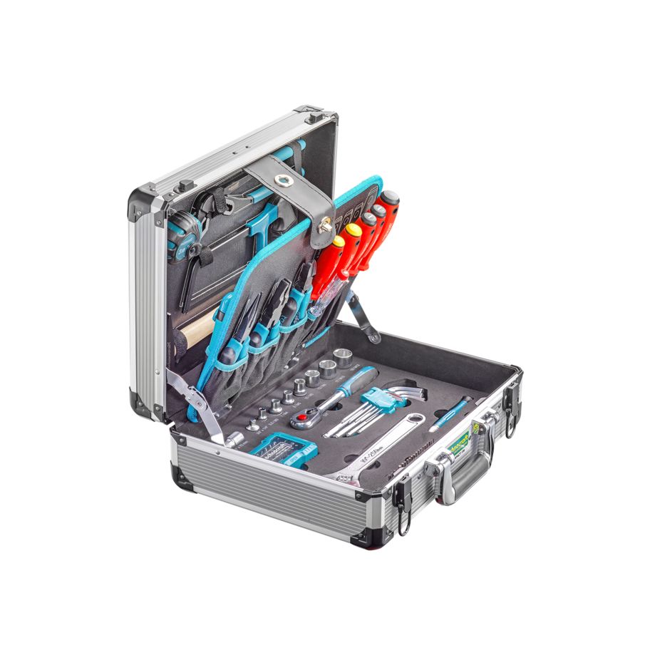 technocraft Alu-Werkzeugkoffer PRO COMPACT 106-tlg