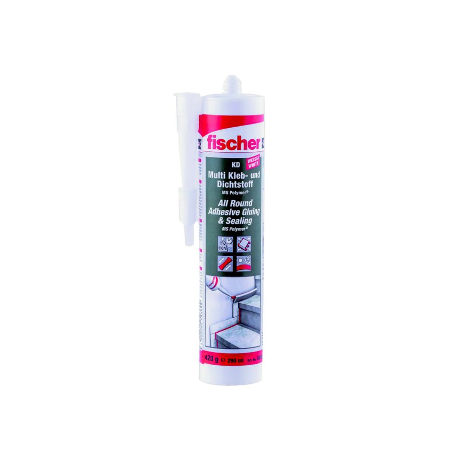 fischer Dichtkleber weiss 290ml KD