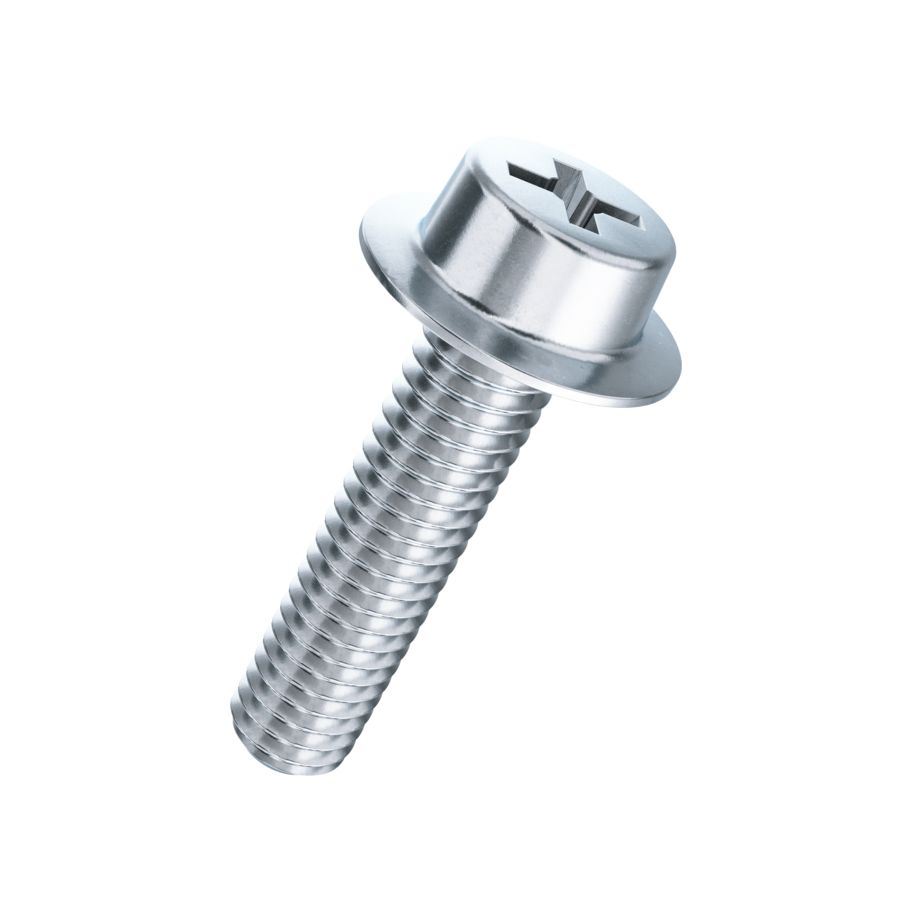 ECO-FIX Linsenschrauben KS H Stahl 4.8 verzinkt blau