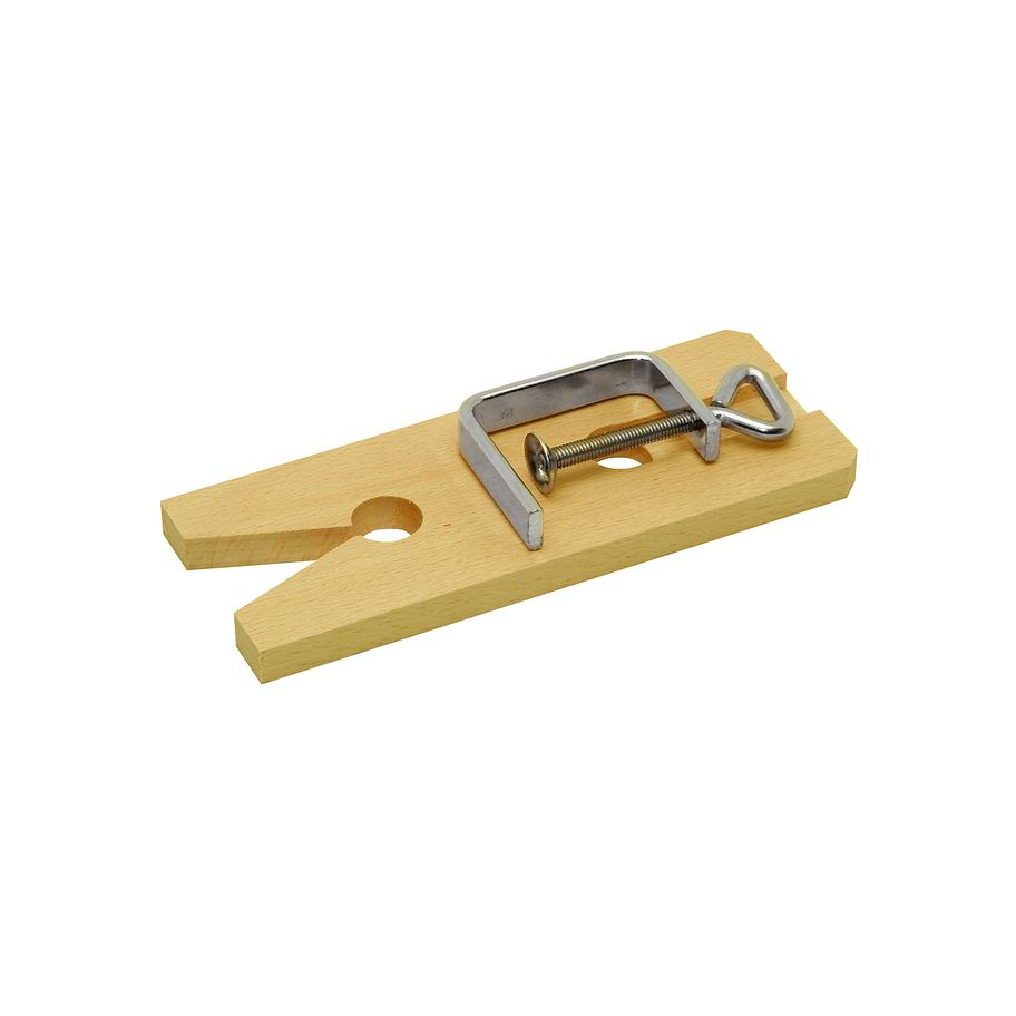 PEBARO Laubsägebrett mit Zwinge