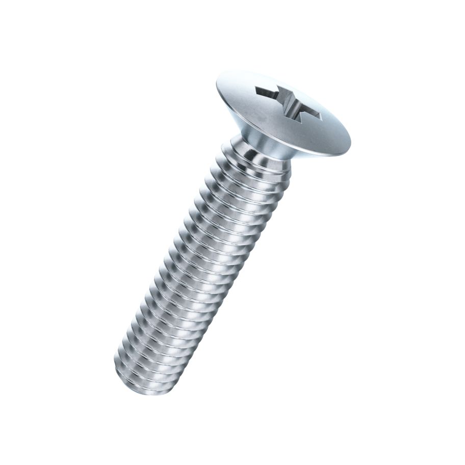 Linsensenkschrauben KS H DIN 966-4.8 znb