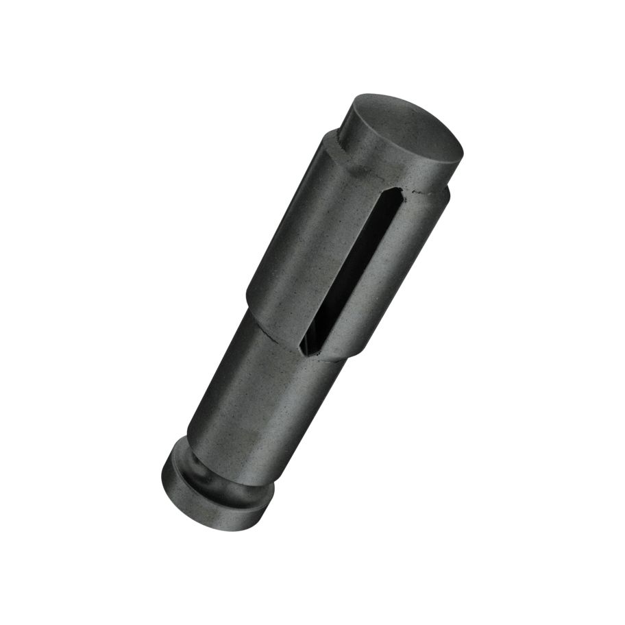 Passkerbstifte mit Hals DIN 1469C-Stahl bl