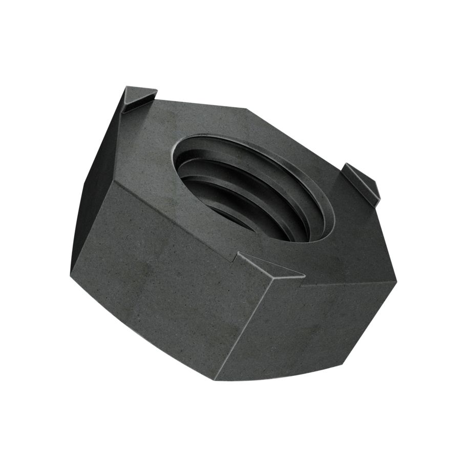 Sechskant-Schweissmuttern DIN 929 bl