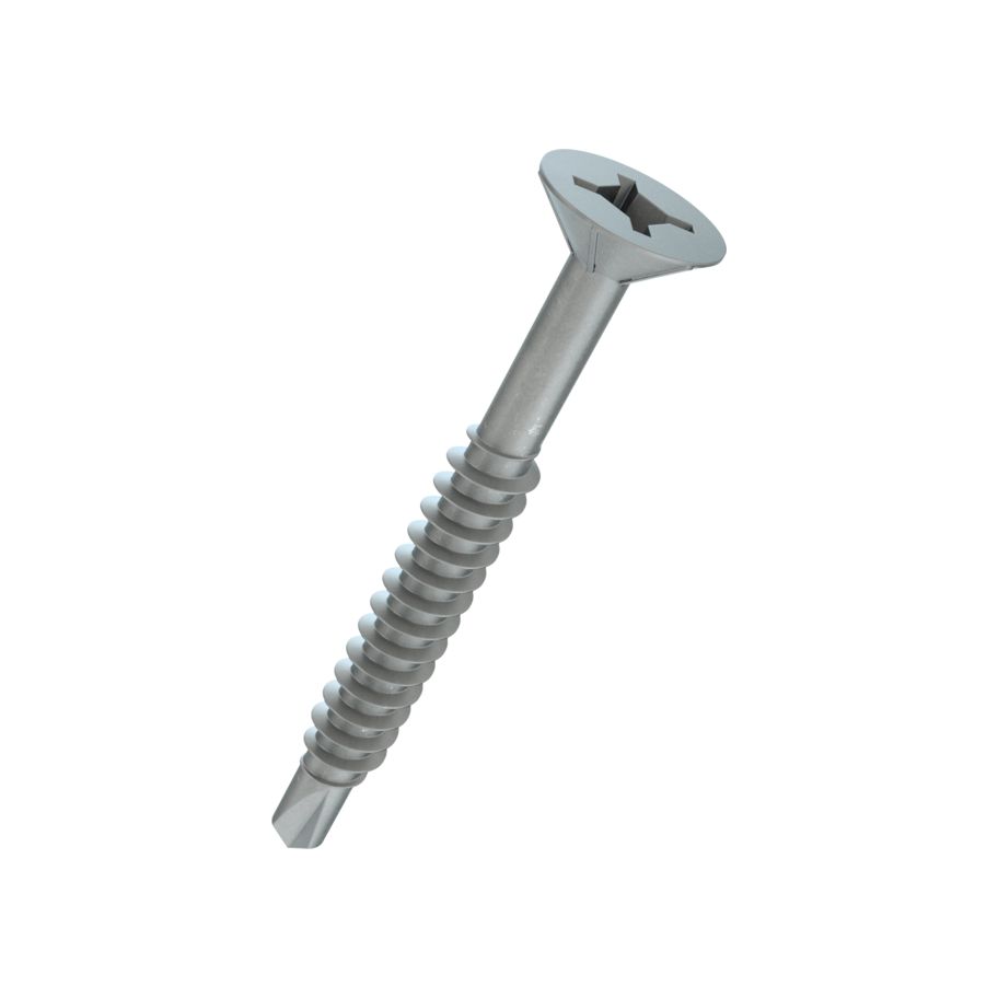 Senk-Holzbohrschrauben SR Stahl Durocoat
