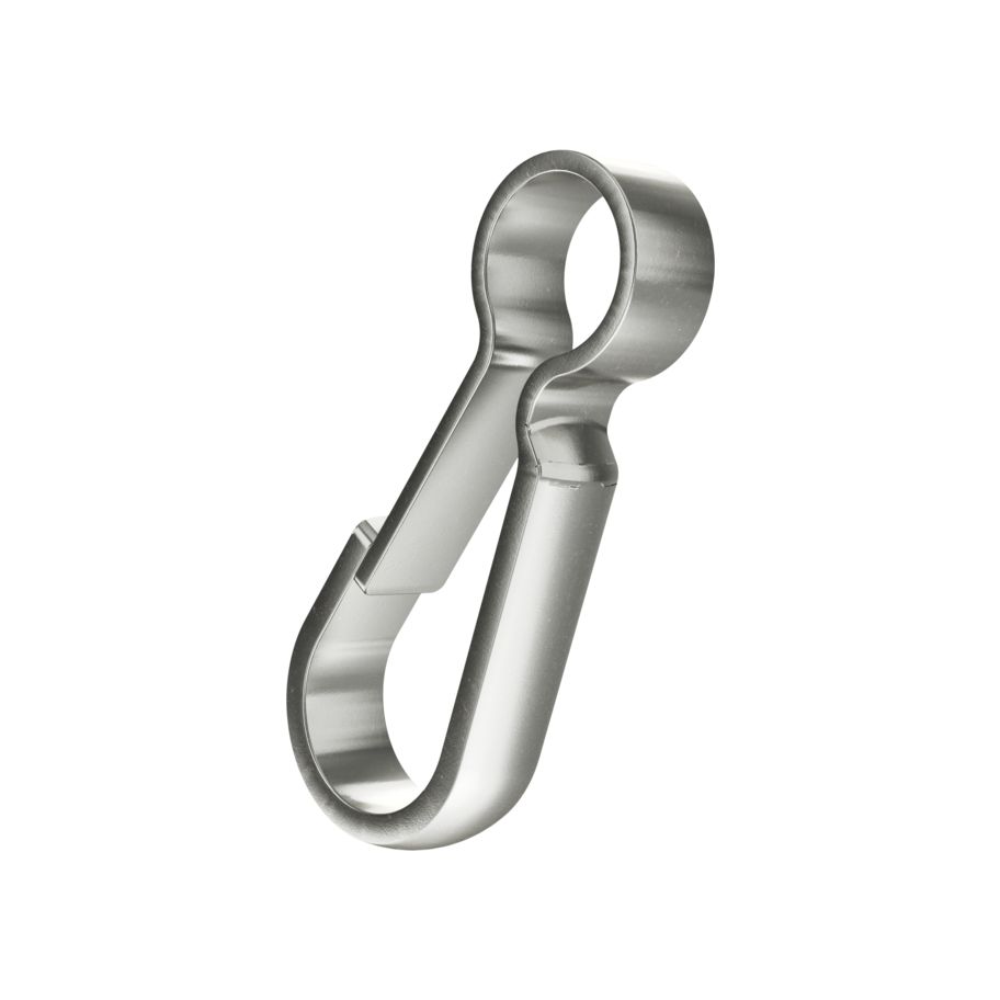 bestaPAC Karabinerhaken vernickelt 30mm