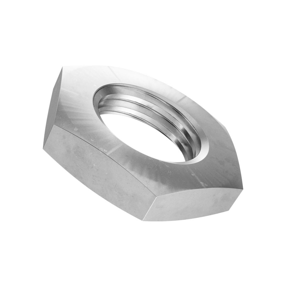 Sechskantmuttern ~0,5d DIN 439B-rostfrei A2