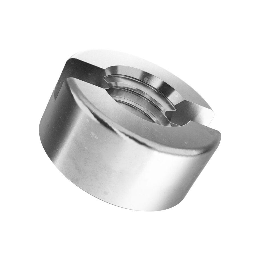 Schlitzmuttern DIN 546-rostfrei A1