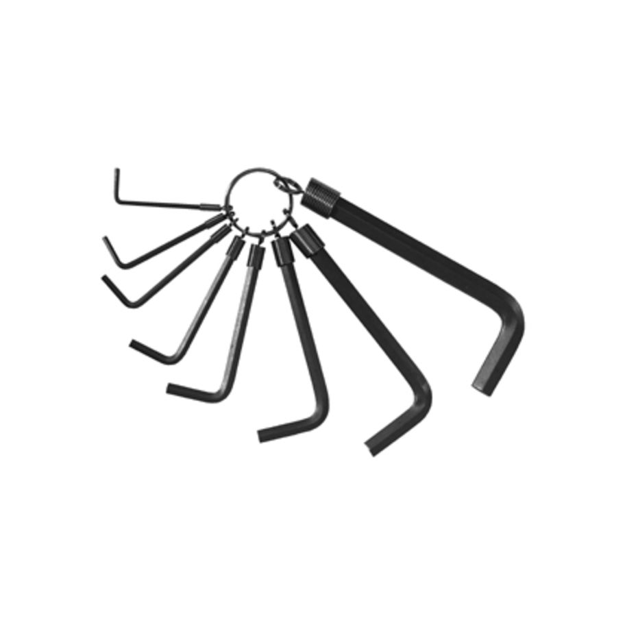 technocraft Innensechskant-Schlüssel-Satz, 8-tlg